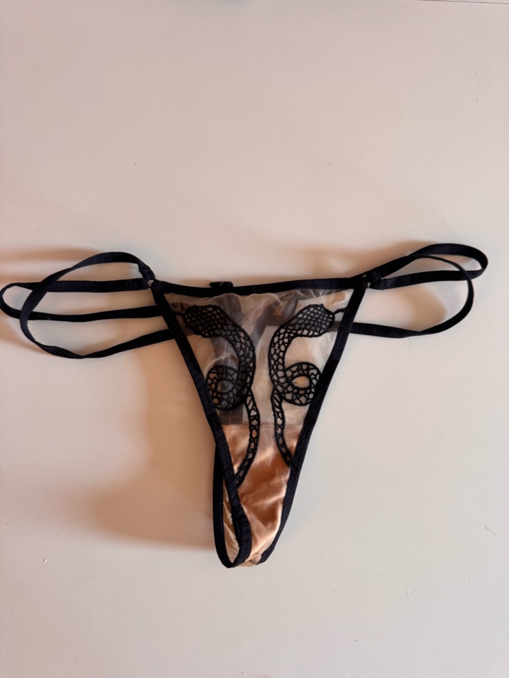 Thistle and Spire Medusa snake Bralette and matching thong set - Picture 7 of 8